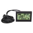 thumbnail image 1 of Electric Bike Display Meter, Wide Compatibility SM Connector Mountain Bike Control Panel Easy Installation  for Cycling Modification, 1 of 7