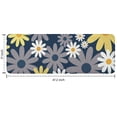 thumbnail image 7 of Navy Daisy Flower Pattern Kitchen Rug Mat,Kitchen Runner Rugs Non Skid Washable,Decorative Kitchen Floor Mats for Kitchen,Sink,Laundry,17"x47.2", 7 of 7