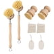 thumbnail image 1 of Juego de cepillos de madera para fregar 8 piezas, 1 of 9