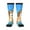 3 Black, variant on Bluey Print Adult Crew socks, Comfortable Novelty Colorful Patterned, Breathable, Stylish Colorblock for Men Women