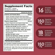 Physicians Choice Digestive Enzymes - for Digestive Health & Gut Health, Bloating & Meal Time Discomfort for Men and Women, 60ct