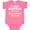 Hot Pink, variant on Inktastic Proud Brother of a Pre-school Grad Boys Baby Bodysuit