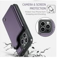 thumbnail image 4 of Phone Case for Iphone 14 15 plus pro max Leather wallet multifunctional stand phone case, 4 of 4