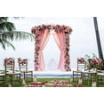 thumbnail image 2 of EREHome Tissu Polyester Fond de Photographie de Mariage Accessoires de Studio de Photographie 7x5ft, 2 of 2