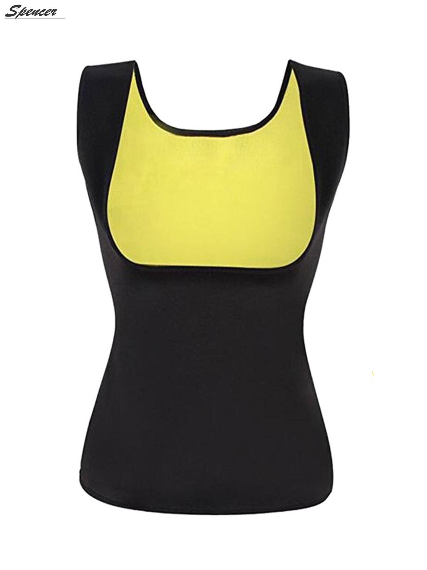 Spencer Womens Body Shaper Sweat Slimming Vest Waist Trainer Cincher