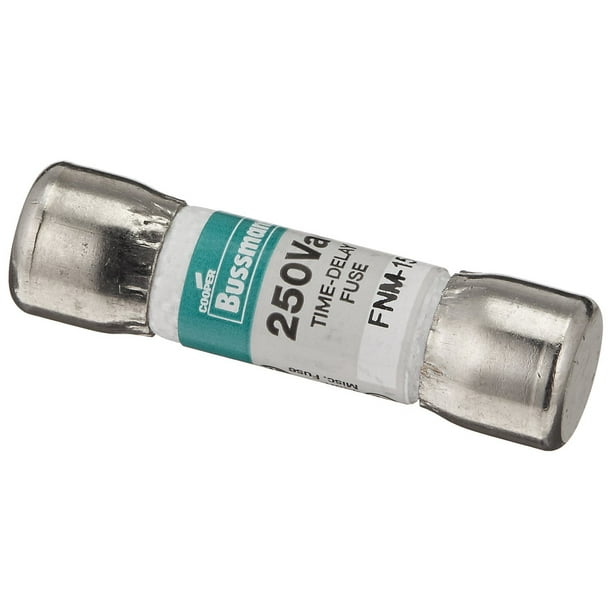Bussmann FNM15 15 Amp Fusetron TimeDelay Supplementary Cartridge Fuse