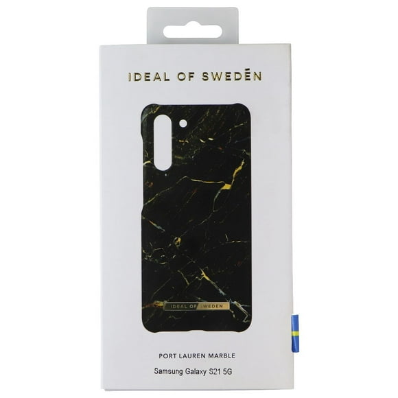 iDeal of Sweden Coque Imprimée pour S21 Galaxy S21 5G - Port Lauren Marble