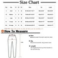 thumbnail image 3 of LEBONYARD Women's Cropped High Rise Leggings,Clearance Pants for Women under $5,Womens Fashion Casual Christmas Printed Tight Leggings High Waist Pants White XXL, 3 of 5