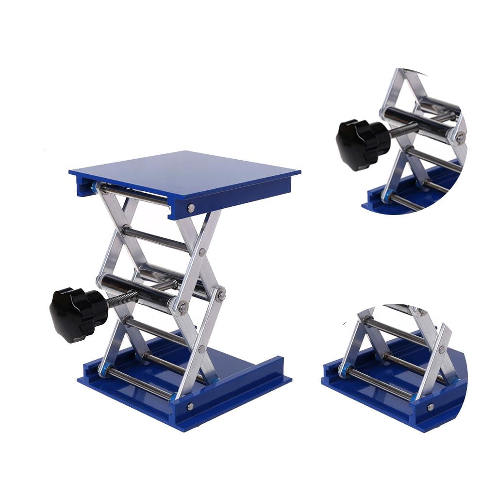 4"" Aluminum Router Lift Table Woodworking Engraving Lab Lifting Stand Rack