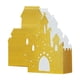 thumbnail image 4 of Caja de dulces Macarena 10 uds forma de castillo dorado para fiesta de boda, 4 of 8