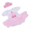 thumbnail image 4 of LAFGUR Bébé Filles Poupée Jouets Robe Enfants Simulation Poupée Belle Rose Rosier Décor, 4 of 8