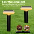 thumbnail image 1 of 2 dispositivos repelentes ultrasónicos repelentes de animales solares para patio (amarillo) Likrtyny Para estrenar, 1 of 3