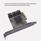 thumbnail image 5 of Adaptador Sata Pci E 6 Puertos Sata 3.0 A Tarjeta De Expansión Pci Express X4, 5 of 5