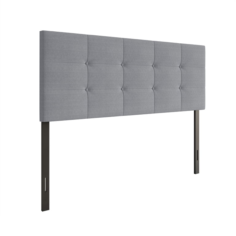 Home Design Gina Queen Tufted Upholstered Headboard photo 2