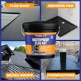 thumbnail image 4 of Waterproof Sealant - All Surface Leak Repair Indoor and Outdoor Waterproof Coating, Water-Based, Easy to Apply, Original Black, 1 Gallon, 4 of 6