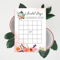 thumbnail image 6 of Inkdotpot Bridal Wedding Shower Bachelorette Party Bulk Blank Square Fill In Gift Ideas 50Tea PartyBingoGameCards, 6 of 7