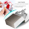 thumbnail image 3 of 2025 Cigarette Case With Lighter Aluminum Electronic Cigarette Box Cigarette Holder, 3 of 5