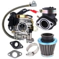 thumbnail image 1 of Carburador Carburador apto para GY6 50CC 49CC 4 tiempos Scooter Taotao Motor 18 mm Carb Admision Col Meterk  Carburador, 1 of 6