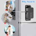 thumbnail image 2 of Cerradura de puerta para frigorífico, frigorífico y congelador WILNIRY con contraseña, 2 of 6