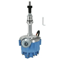 Maxpeedingrods Ignition Distributor HEI Blue for Ford Windsor Small Block 221 260 289 302 V8 Engine, Replacement for JM6502BL KA1030213