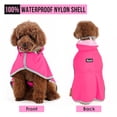 thumbnail image 7 of AUTOWT Dog Raincoat - Adjustable Waterproof Jacket with Reflective Strips & Storage Pocket for All Sizes, 7 of 7