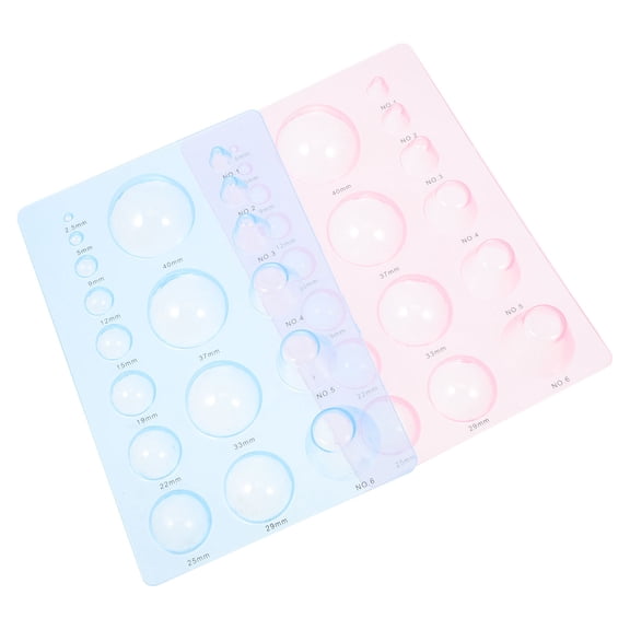 FELTECHELECTR 2Pcs Clay Molds Assorted Color For 3D Clay Crafting By Artists Hobbyists