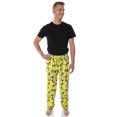 thumbnail image 4 of SpongeBob SquarePants Men's Pineapple House Adult Loungewear Sleep Pajama Pants, 4 of 5