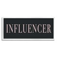 thumbnail image 4 of Stupell Industries Influencer Casual Chic Text Black Pink Design Graphic Art White Framed Art Print Wall Art, Design by Daphne Polselli, 4 of 5