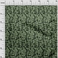 thumbnail image 3 of oneOone Polyester Spandex Dark Green Fabric Asian Baroque Diy Clothing Quilting Fabric Print Fabric By Yard 56 Inch Wide, 3 of 4