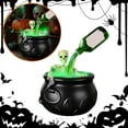 thumbnail image 4 of 2025 New Skeleton Potion Witches Cauldrons,Magic Floating Potion Bottles and Diffuser Halloween Decorations,Led Mist Maker & Black Magic Cauldron for Enchanting Party Table Decor, 4 of 8