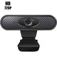 thumbnail image 1 of HD Webcam 720P with Microphone USB Web Camera for Laptop PC Computers Streaming Webcam for Desktop Gaming (Black, 720P), 1 of 5