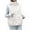 White, variant on Htigea Clearance Women's Puffer Vest Fall Casual Stand Collar Lightweight Sleeveless Zip Up Padded Jackets Outerwear with Pocket White,L