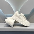thumbnail image 3 of Men's Fashion Casual Sneakers, Low-top Lace-up Design, Wear-resistant Thick Sole, Stylish Design, All-season Style Suitable for Daily Casual and Sports Wear,, 3 of 9