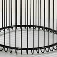 thumbnail image 2 of Bowery Hill Contemporary Metal 2-Piece Nesting Table in Black, 2 of 5