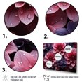 thumbnail image 3 of Designart "Majestic Dahlia in Pink I" Floral Floater Framed Wall Art Living Room, 3 of 7