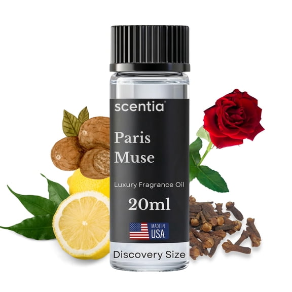 SCENTIA 5-Star Inspired Fragrance Diffuser Oil, Paris Muse, 20 mL