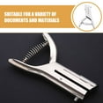 thumbnail image 6 of RENACLIPY Single Hole Badge Punch Tool Zinc Alloy Office Paper Puncher 1 Piece for ID Cards and Badges, 6 of 8