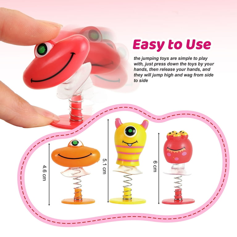 60 Pcs Fun Alien Spring/Jumping/Bouncy Party Favor Toys - Walmart.com