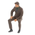 thumbnail image 3 of Figura en miniatura de PVC para sentarse, escala 1:64, modelo de escena callejera Cian, 3 of 7