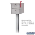 thumbnail image 2 of Pedestal para buzones de correo, baúl de correo y entrega de paquetes de correo al borde de la carretera, 2 of 4