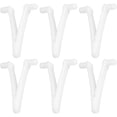 thumbnail image 1 of 6pcs Pool Supply Butterfly V Clip for Pool Spa Brush Leaf Rake Leaf Skimmer Vacuum Head for Pool Cleaning, 1 of 4