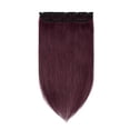 thumbnail image 2 of 100% Human Hair Clip In Hair Extensions 15 Colors Can Curly Dyed Washed 1 Piece/5 Clips Light Brown 18”-50g, 2 of 6
