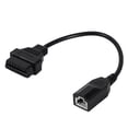 thumbnail image 3 of 3 Pin to OBD2 16 Pin Diagnostic Connector Cable, Works on Most Vehicles, ABS Plastic, Black, 30.5cm Length, 3 of 7