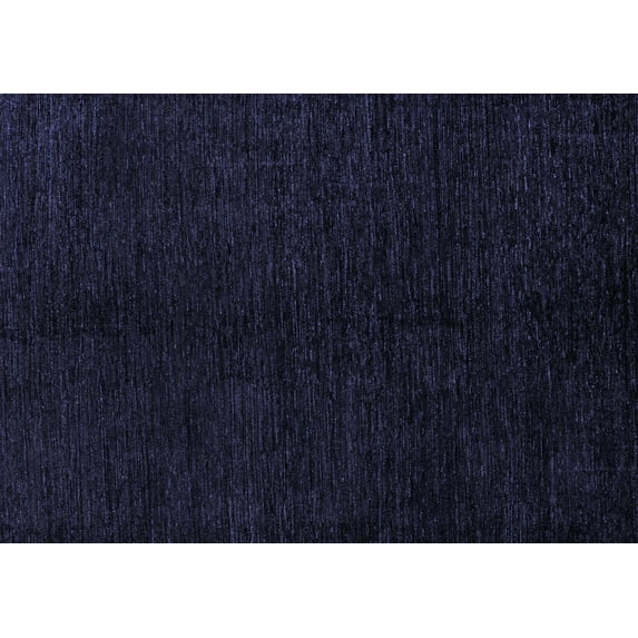 Ahgly Company Machine Washable Indoor Rectangle Abstract Blue Modern Area Rugs, 2' x 4'