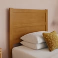 thumbnail image 3 of AFI Aveline Twin Mid-Century Panel Solid Wood Headboard in Light Toffee, 3 of 10