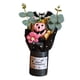thumbnail image 4 of Ramo de cabeza de calabaza de Halloween, adorno de fantasma de calabaza, decoración, mini flor rosa, 4 of 9