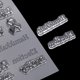 thumbnail image 3 of Sello de silicona con diseño de letras, sellos transparentes, sello de silicona para álbumes de recortes Zulema Sellos de silicona de letras, 3 of 8