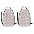 thumbnail image 2 of Kdxio Beautiful Rabbit1 Print 2 Pack Car Kick Mat Seat Cover Back Protector Mat with Pockets for Organizer Backseat Protector and Storage Anti Kick Pad for Vehicles, 2 of 9
