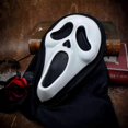 thumbnail image 2 of Fun World Ghost Face Bloody Bling Mask Costume, Scary Halloween Costume Prop Ghost Mask, Horror Cosplay Accessory for Adults and Kids, 2 of 5