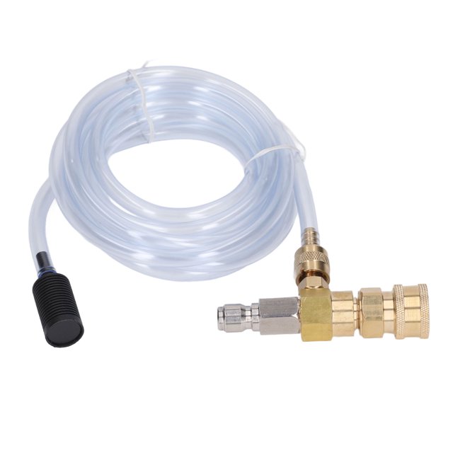 Chemical Injector Set, Anti Fade 5000PSI Chemical Injector Corrosion Resistant Easy Installation for Pressure Washer